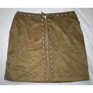 Next Skirt Straight Fitted Velvet Skirt